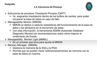 arquitectura db de oracle 11g | PDF