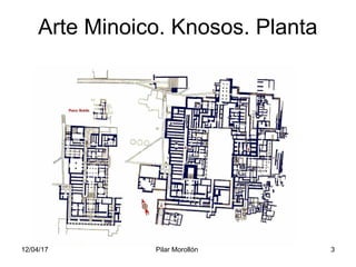 12/04/17 Pilar Morollón 3
Arte Minoico. Knosos. Planta
 