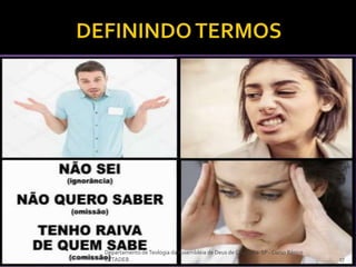 Departamento deTeologia daAssembléia de Deus de Caçapava-SP - Curso Básico
CETADEB 17
 