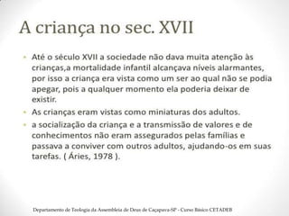 Departamento de Teologia da Assembleia de Deus de Caçapava-SP - Curso Básico CETADEB 22
 