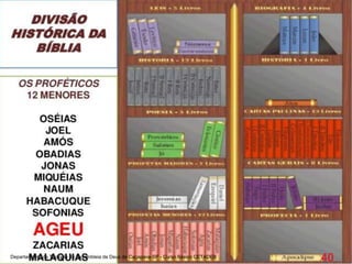Departamento de Teologia da Assembleia de Deus de Caçapava-SP - Curso Básico CETADEB
40
 