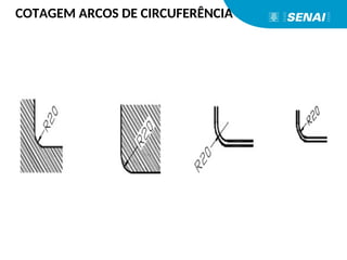 COTAGEM ARCOS DE CIRCUFERÊNCIA
 