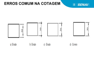 ERROS COMUM NA COTAGEM
 