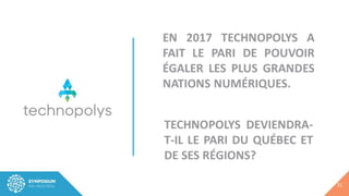 Symposium 2019 : Quand l'industrie des technologies se mobilise