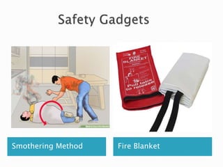Smothering Method Fire Blanket
 