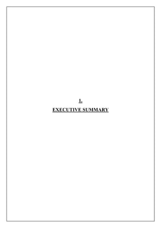 1.
EXECUTIVE SUMMARY
 