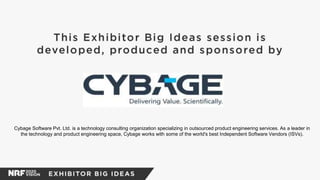 Cybage Software Pvt. Ltd. is a technology consulting organization specializing in outsourced product engineering services. As a leader in
the technology and product engineering space, Cybage works with some of the world's best Independent Software Vendors (ISVs).
 