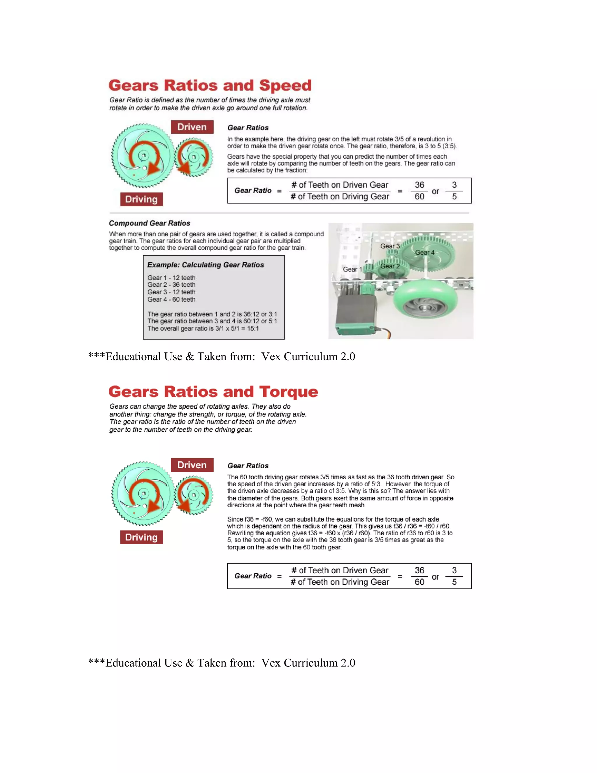 ***Educational Use & Taken from: Vex Curriculum 2.0
***Educational Use & Taken from: Vex Curriculum 2.0
 