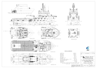 MMV_SK Line 82 (AHTS 60MT) - General Arrangement Plan