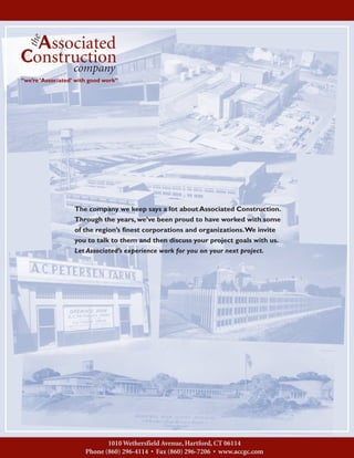 Associated Construction Brochure | PDF