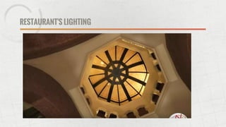 RESTAURANT'S LIGHTING
 