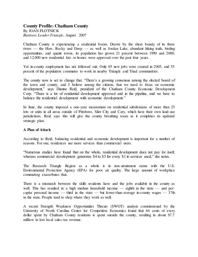 Profile essay examples