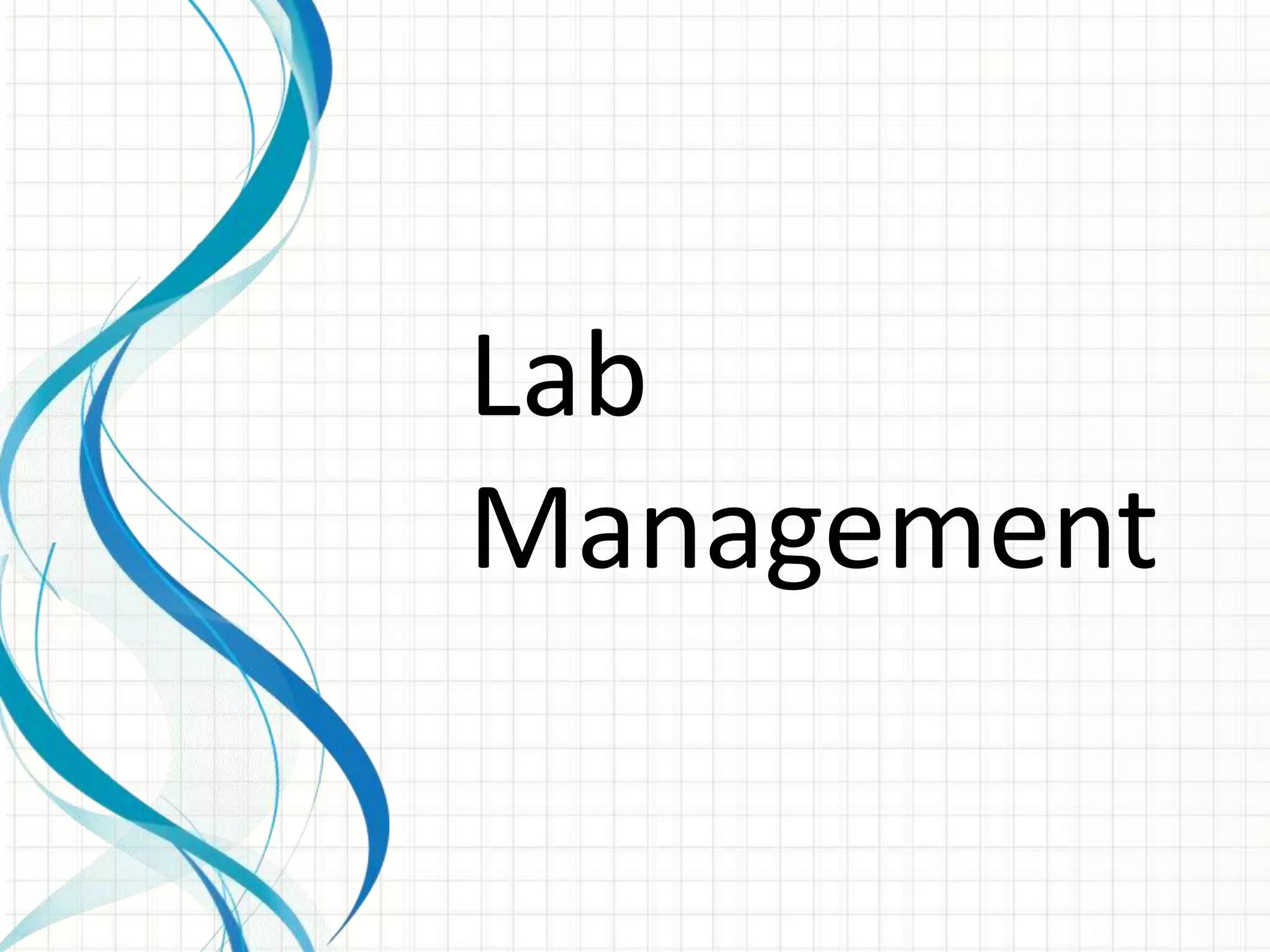 Lab
Management
 