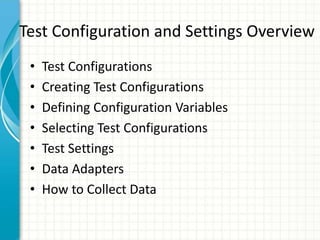Test Case Management with MTM 2013 | PPTX