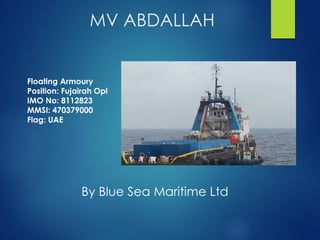 MV ABDALLAH | PDF