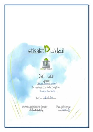 Eng.Mohamed Khater C.V.