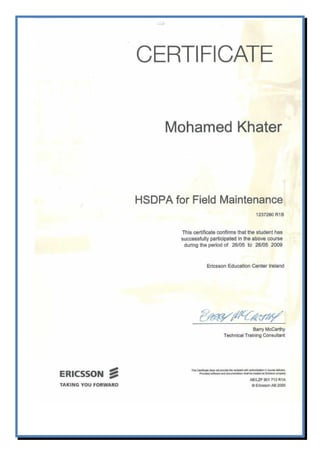 Eng.Mohamed Khater C.V.