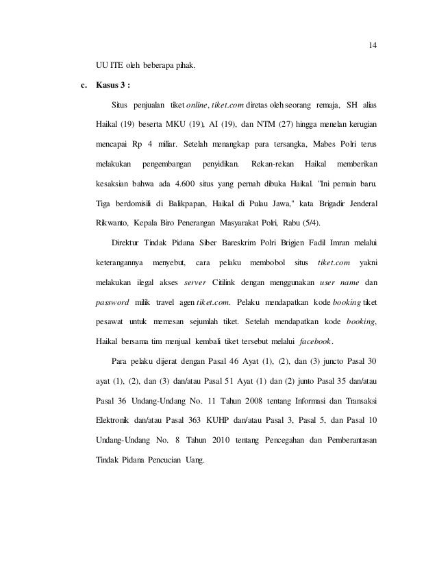 Makalah Cybercrime Dan Cyberlaw