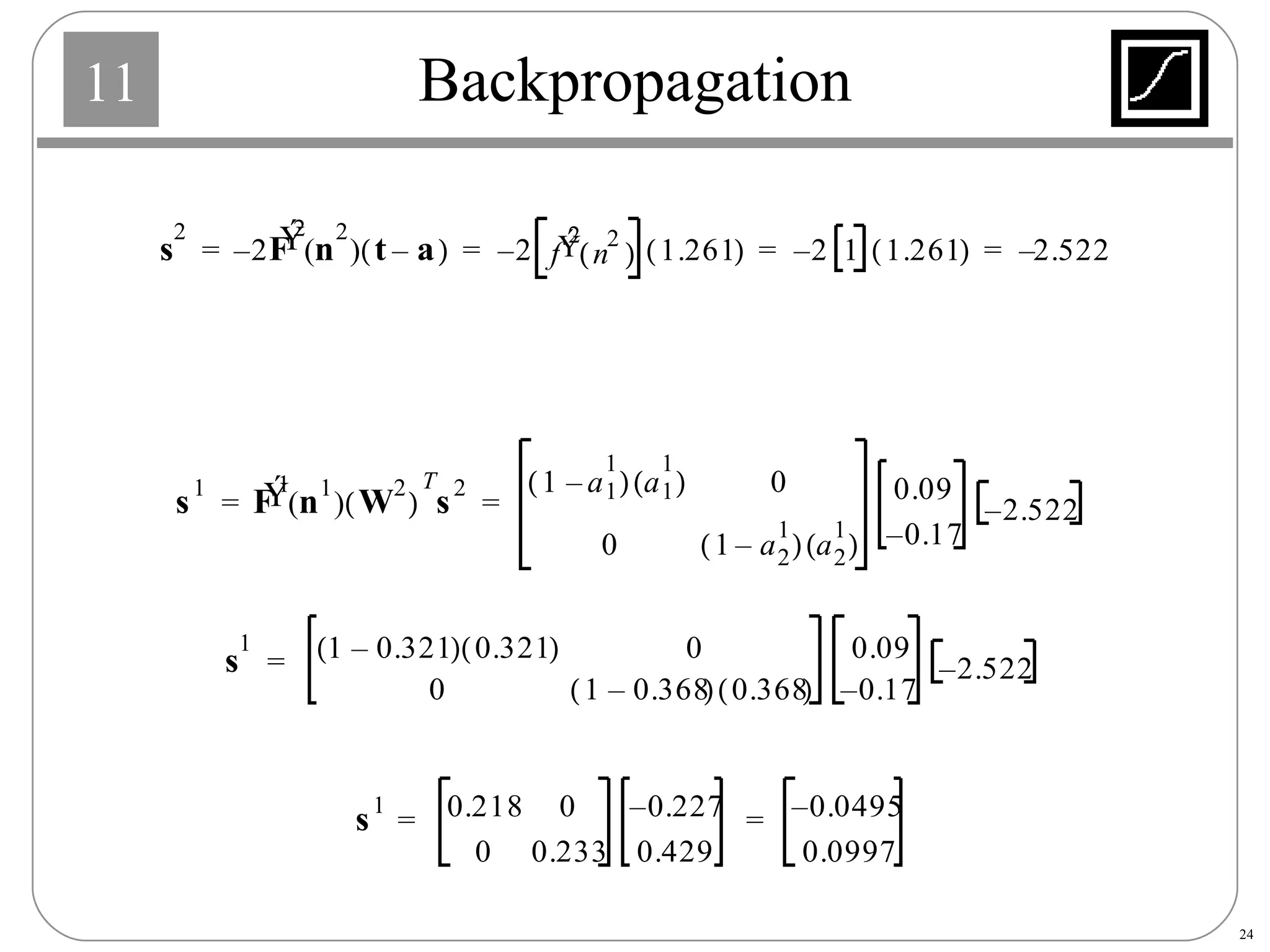 Backpropagation 