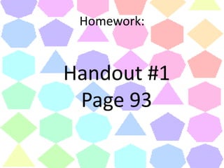Homework:Handout #1 Page 93