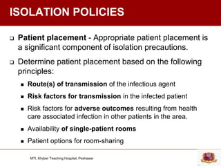 Isolation And Risk Controls 4 Barrier Precautions and Isolation .ppt