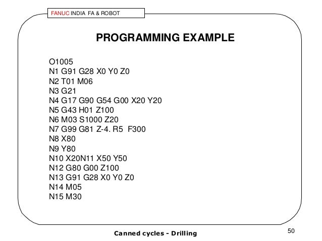 How to write cnc macros