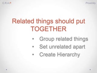 4 basic design principles | PPTX