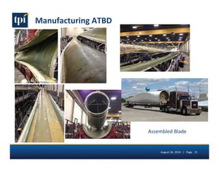 Manufacturing 
ATBD 
Assembled 
Blade 
August 
26, 
2014 
| 
Page 
21 
 