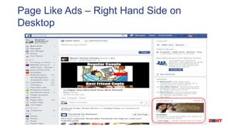 Page Like Ads – Right Hand Side on
Desktop
 