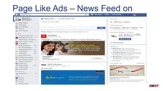 Page Like Ads – News Feed on
Desktop
 