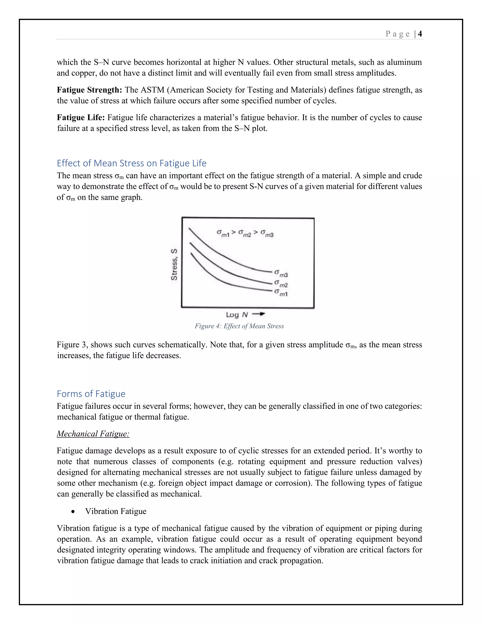 Fatigue Analysis Example A case study on Fatigue failure analysis. | PDF