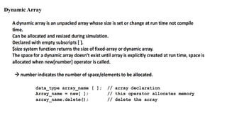 Dynamic Array
 