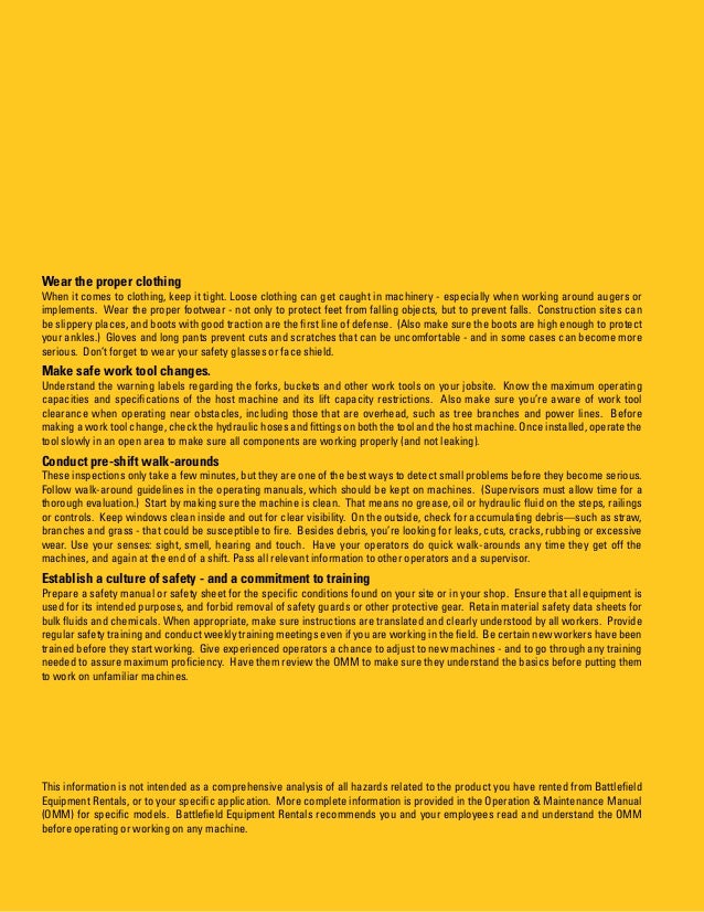 Battlefield Rental & Supply Catalogue