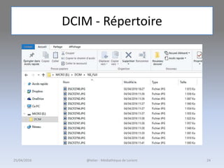 DCIM - Répertoire
25/04/2016 @telier - Médiathèque de Lorient 24
 