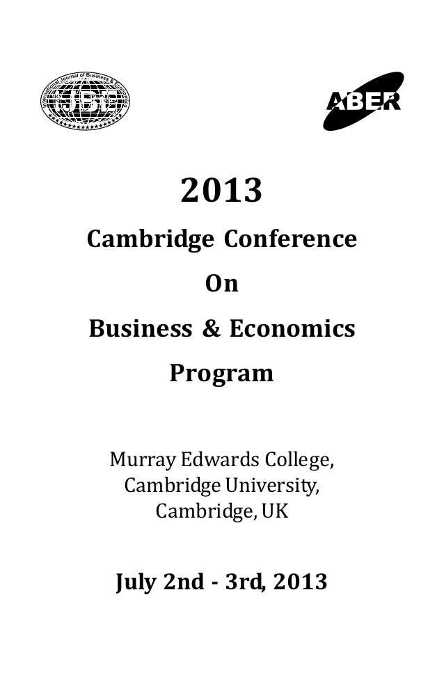 Cambridge Conference