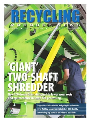 Recycling Product News - EcoGiant Feature