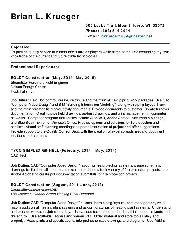 brian krueger resume