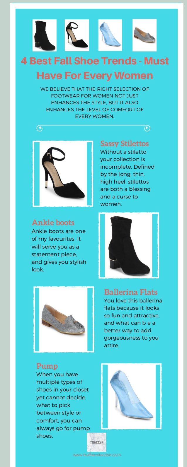 types of footwear on 4 Best Fall Shoe Trends Must Have For Every Women