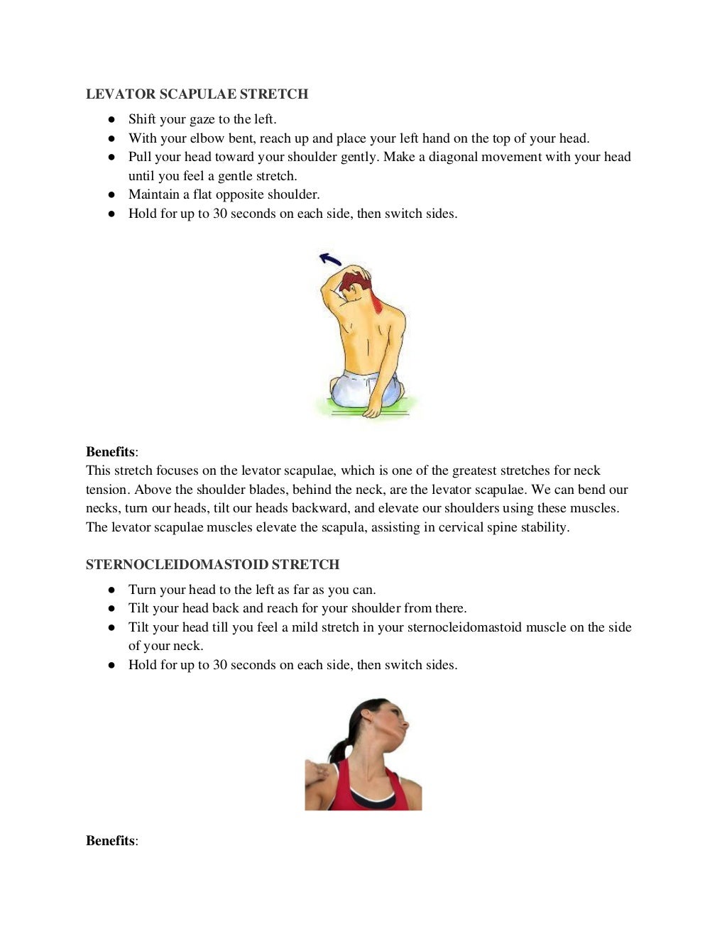 4 best stretches to get rid of neck tightness