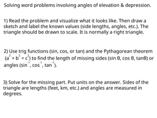 4B Examples Angle of Elevate and Depress.ppt
