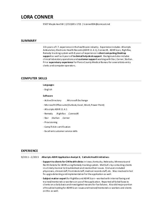 Lora Conner resume 5