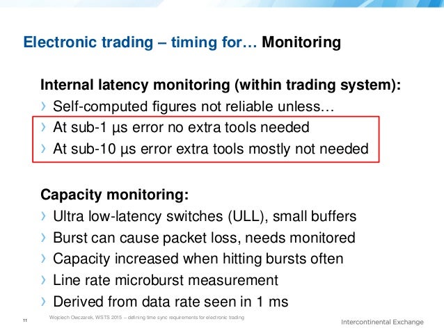 Ice electronic trading system
