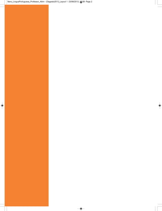 9ano_LinguaPortuguesa_Professor_4bim - 23agosto2013_Layout 1 23/08/2013 10:08 Page 2
 