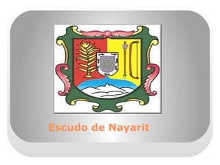 NAYARIT La palabra Nayarit proviene del  Cora , que es el  etnónimo  con el que se nombran a  sí mismos . Nayarit significa: " Hijo de Dios que está en el cielo y en el Sol " 