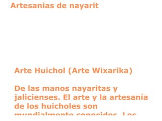 Vestimenta tradicional El traje típico de las mujeres consiste en un enredo de manta que llega casi al tobillo, cubierto en la parte inferior con bordados de colores en punto de cruz. Se tablea con muchos pliegues adelante y está sujeto con un ceñidor de lana, tejido todavía en un telar de cintura. La camisa es de manta y tiene un pequeño cuello alto. La manga termina con un punto ajustado que, al igual que el pecho de la prenda, está adornado con más bordados. El quechquémel, está formado por una tira rectangular de manta, doblada a la mitad para formar cuadrados sobrepuestos. Se cose por el lado adyacente al doblez y en su vértice queda la abertura para que pase la cabeza. Tiene alrededor una franja en punto de cruz, con figuras humanas y de animales, y otros bordados en las dos puntas, que caen sobre pecho y espalda. Las mujeres llevan el cabello suelto y lo atan a veces con cintas de lana tejidas en colores vivos.  