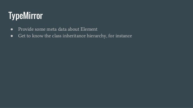 Java annotations best practices - inrikoswiss