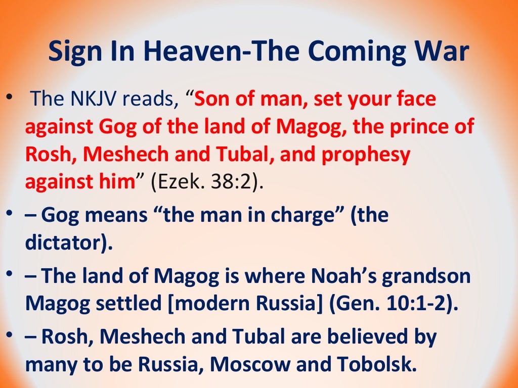 Gog & Magog War Coincide With The Coming 4 Blood Moon
