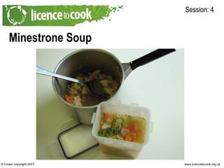 Minestrone Soup Session: 4 