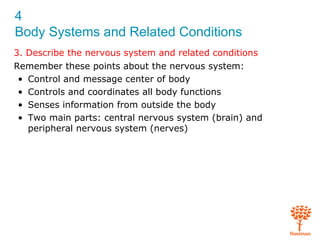 On Body Controls Body systems & related conditions | PPT
