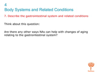 Body systems & related conditions Slide 115